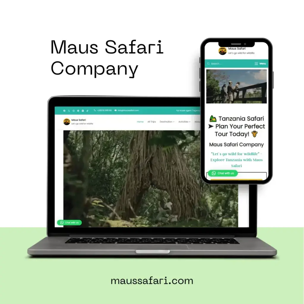 Erstellte Webseite: maussafari.com
