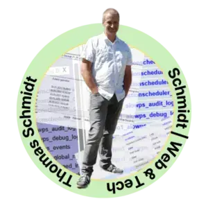 Thomas Schmidt . Schmidt - Web und Tech, Profilbild