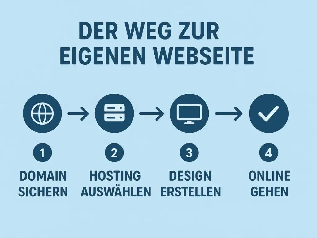 Der Weg zur eigenen Webseite