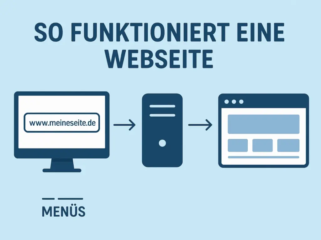 So funktioniert eine Webseite